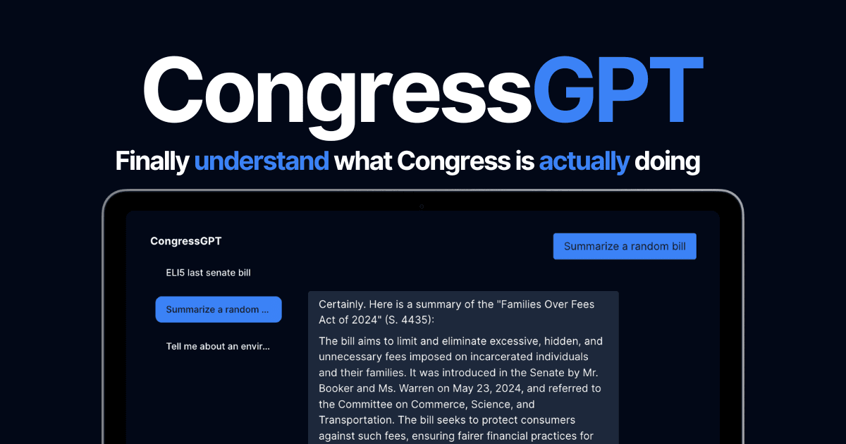 CongressGPT